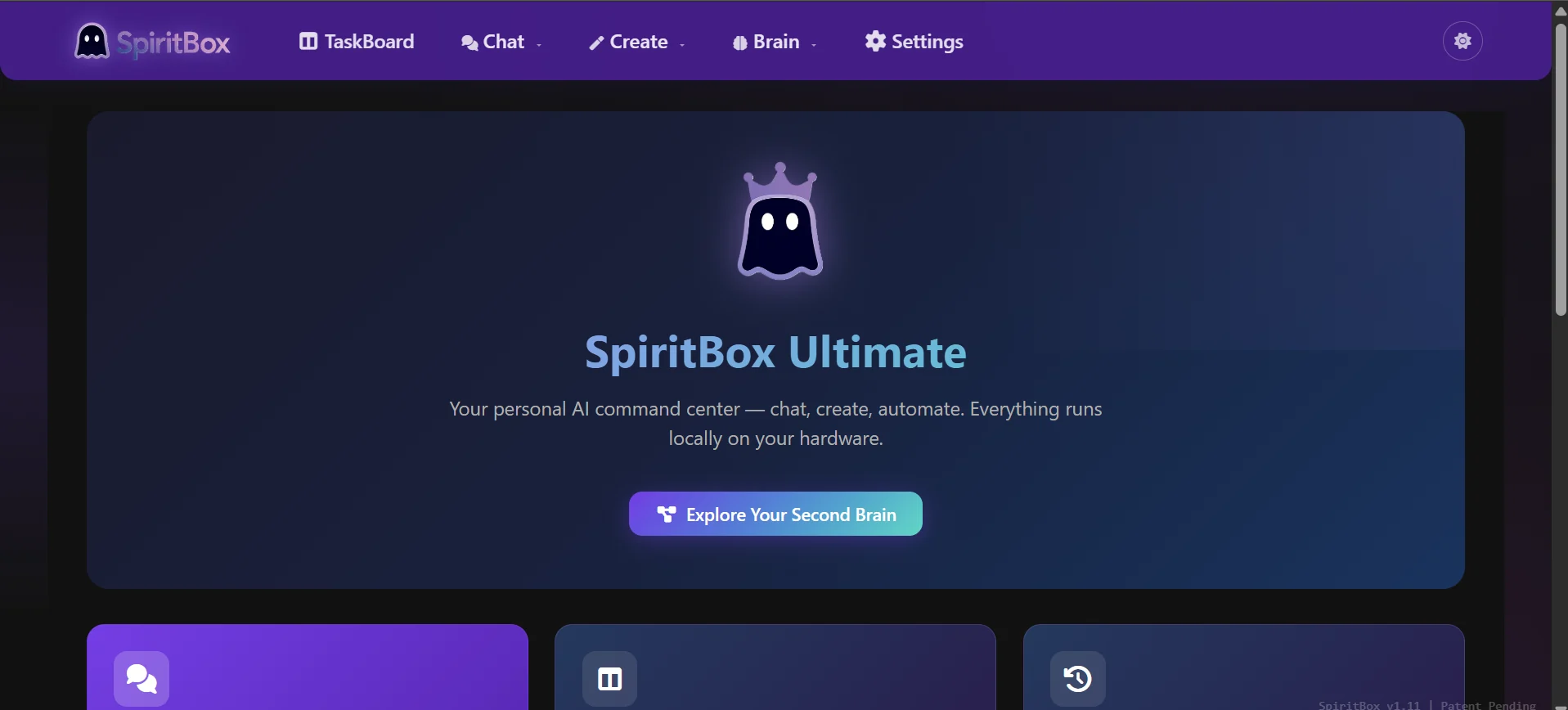 Actual SpiritBox Ultimate command center