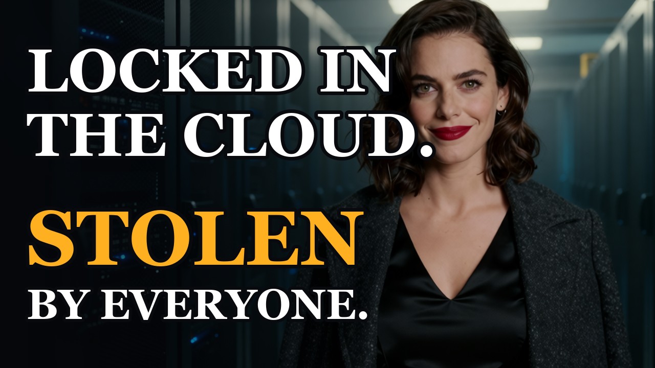 THE ESCAPE documentary thumbnail featuring fictional host Sloane